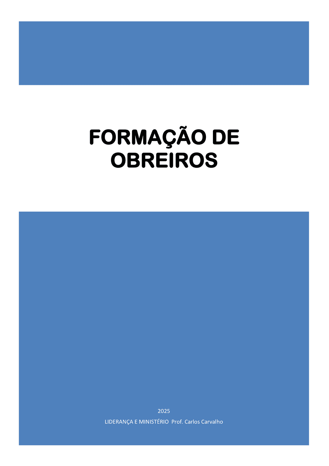 Curso de Obreiros Cristãos
